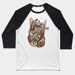 Rust Sage Light Heart Baseball T-Shirt